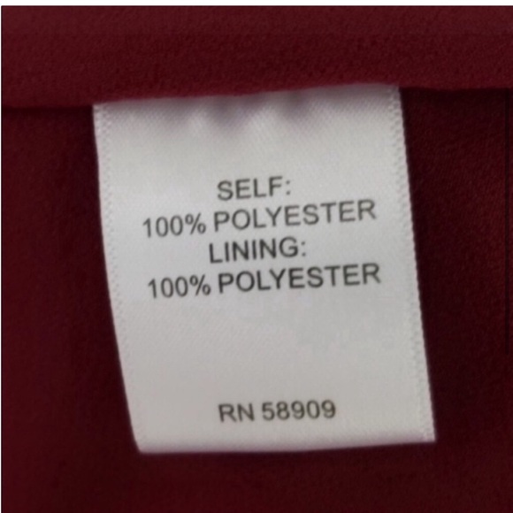 Chelsea & Violet Red Velvet One Shoulder Dress - Picture 4 of 7